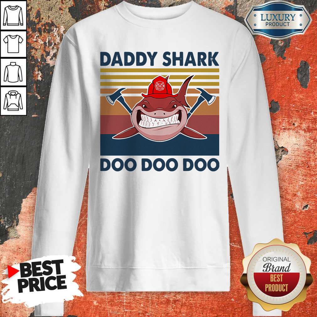 Daddy Shark Doo Doo Doo Vintage Shirt
