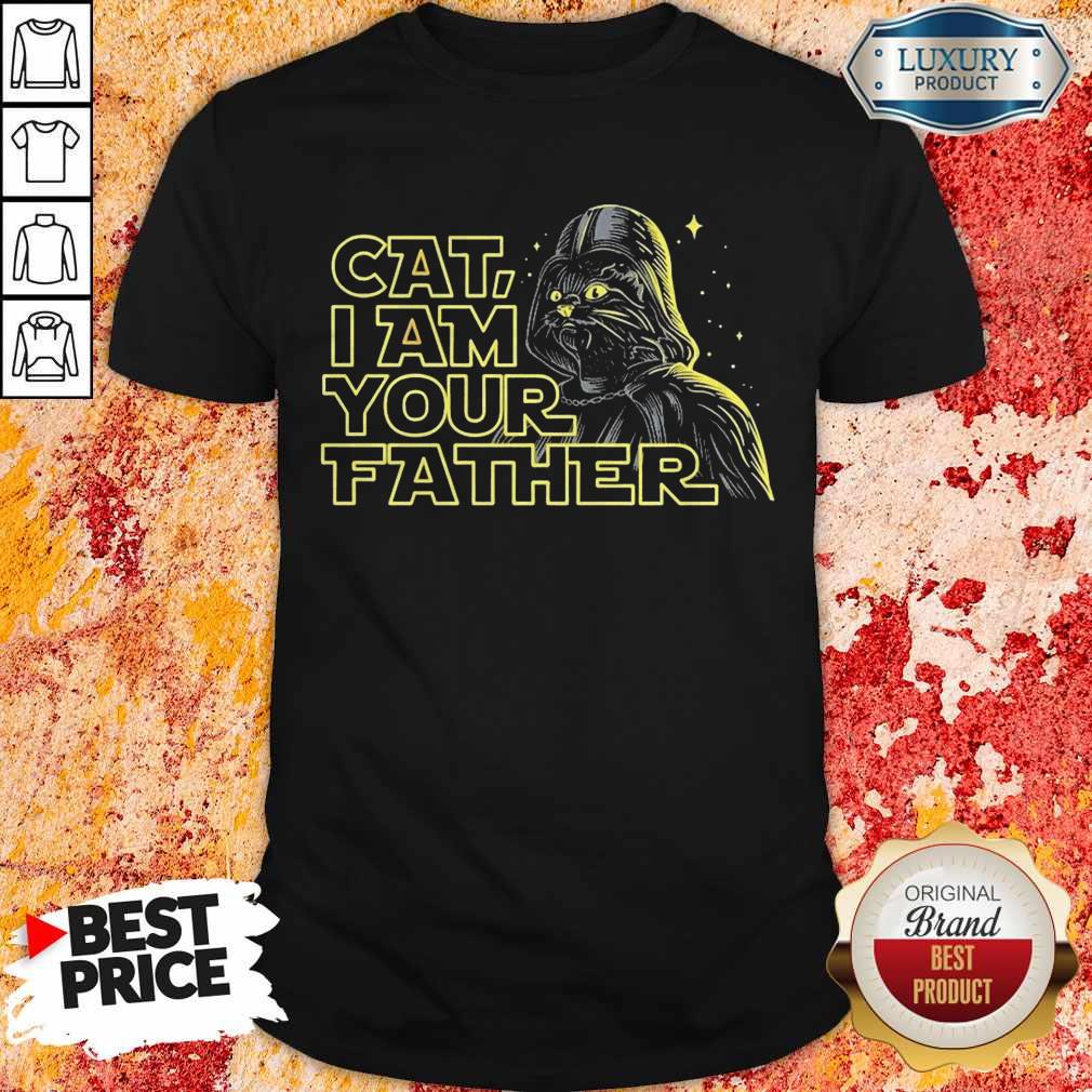 Darth Vader Cat I Am Your Father Star Wars Shirt