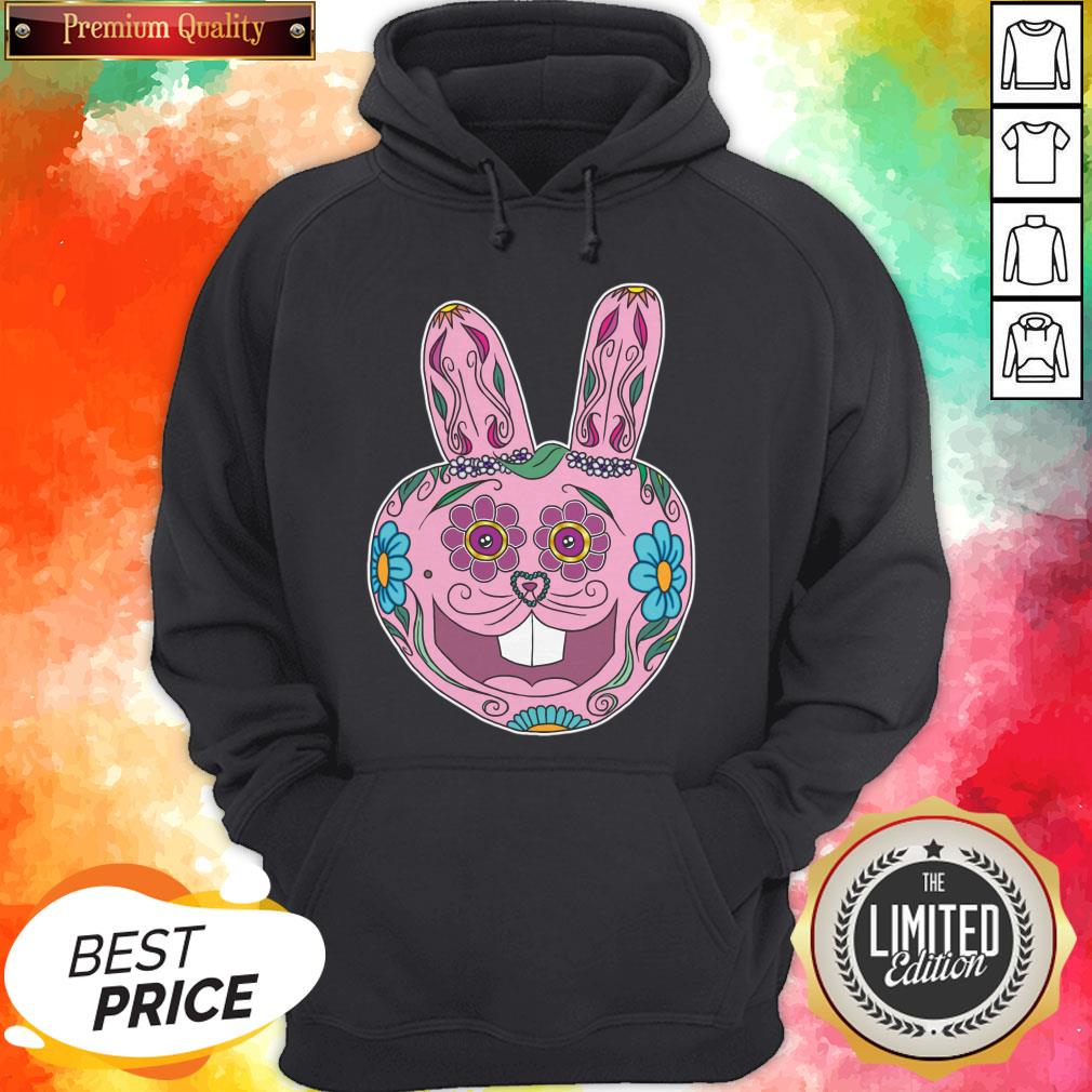 Day Of The Dead Caprice The Crudely Drawn Bunny Sugar Skull Shirt