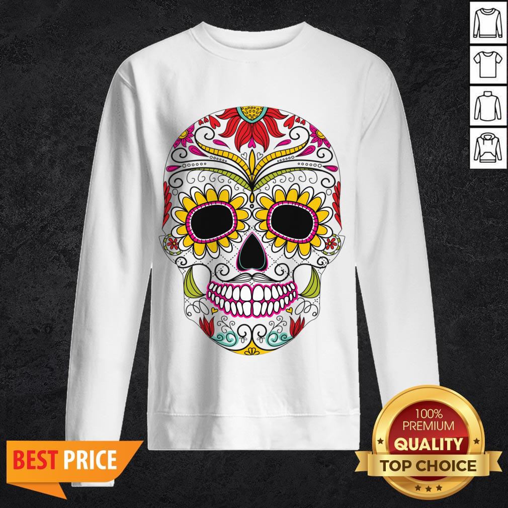 Day Of The Dead - Dia De Los Muertos Sugar Skull Shirt