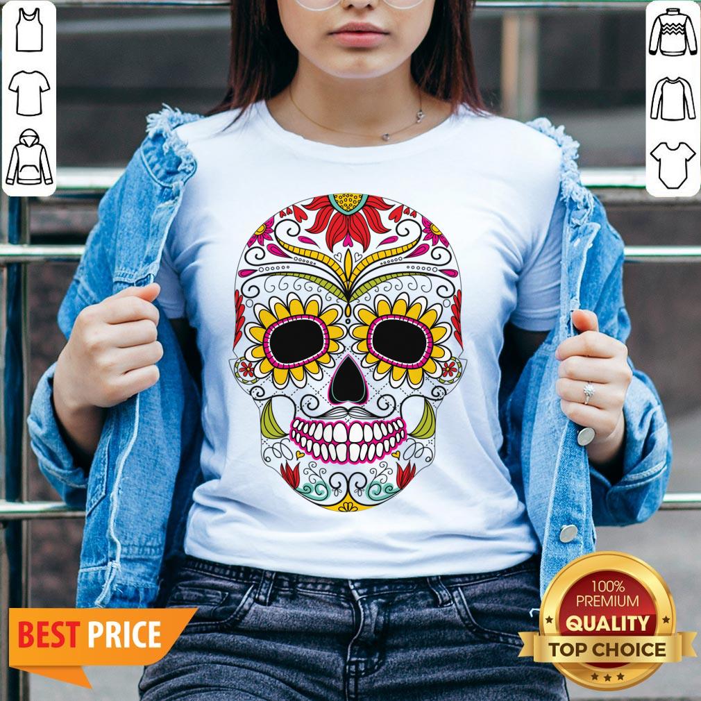 Day Of The Dead - Dia De Los Muertos Sugar Skull Shirt