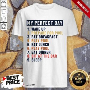 New Artistic Pool Pool Perfect Day Russian Pyramid Shirt