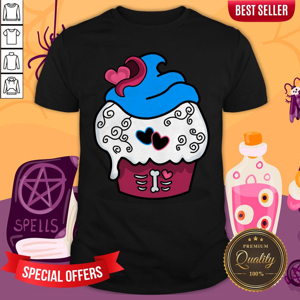 Delicious Cupcake Dia De Los Muertos Day Of Dead Shirt