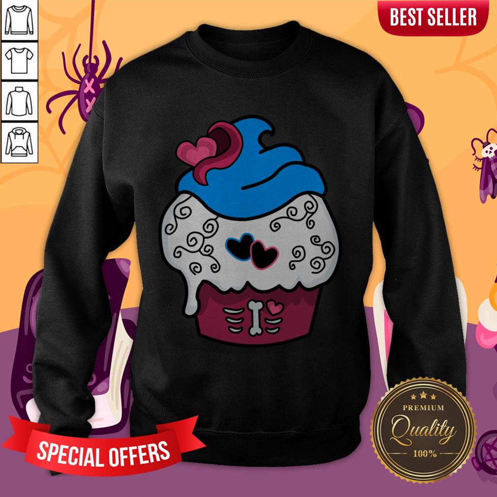 Delicious Cupcake Dia De Los Muertos Day Of Dead Shirt