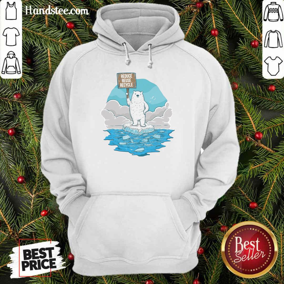 Delighted Reduce Reuse Recycle Earth Day Shirt