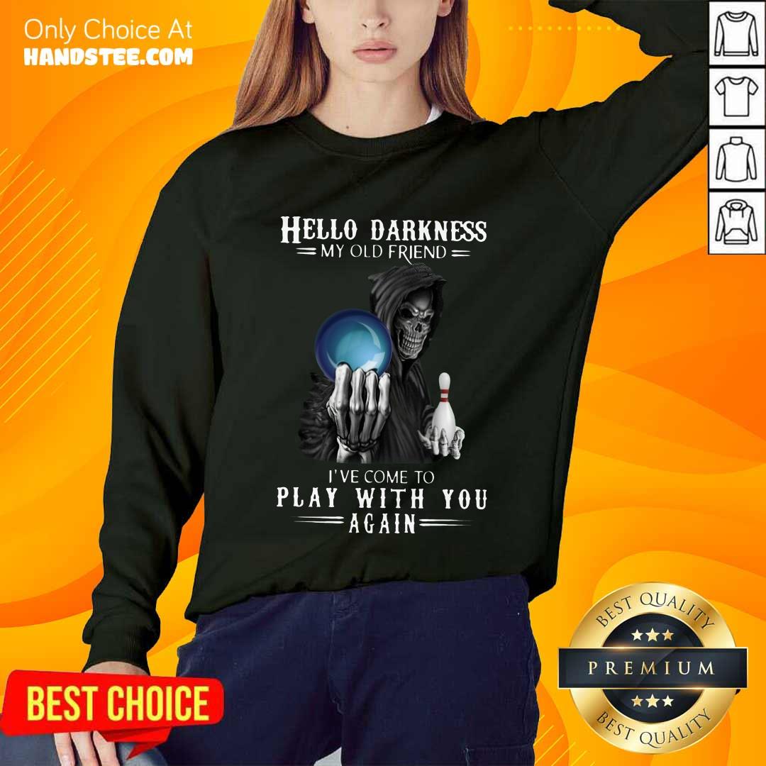 Devil Bowling Hello Darkness My Old Friend Shirt