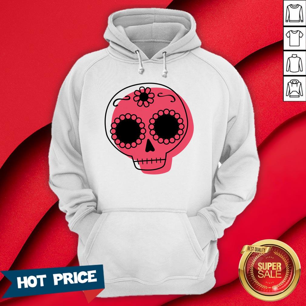 Dia De Los Muertos - Hot Pink Sugar Skull T-Shirt