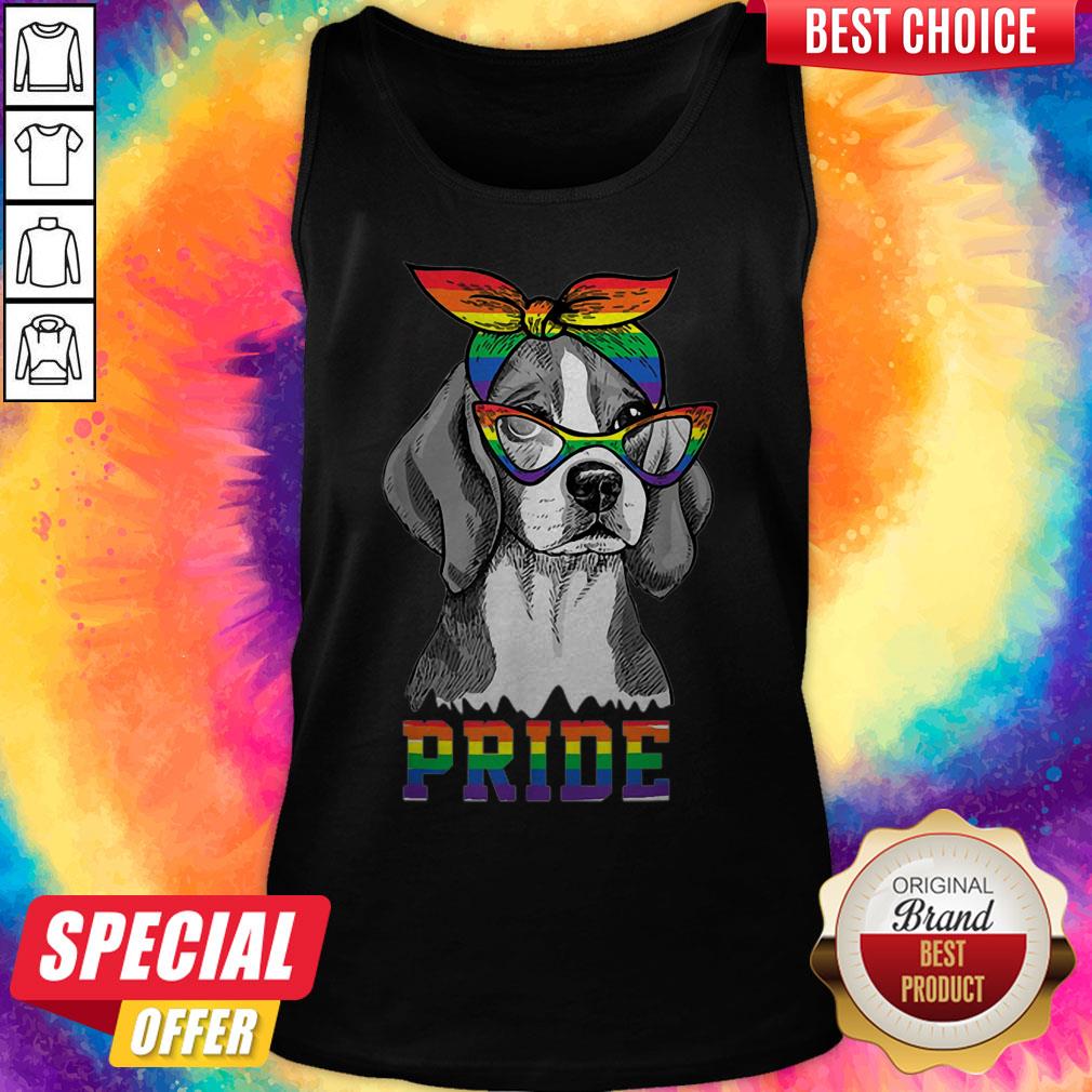 Dog Lover Puppy Owner Beagle Mom Dad Gay Lesbian LGBT Shirt
