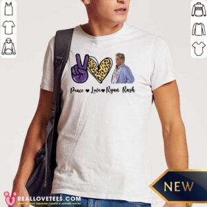 Super Peace Love Ryan Rash Tee shirt