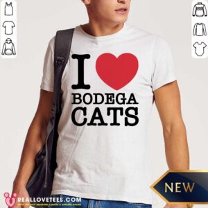 Sweet I Love Bodega Cats Shirt