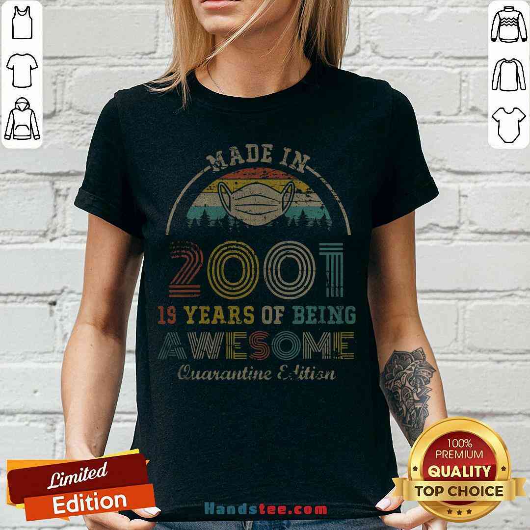 Lovely Made In 2001 19 Birthday Quarantine Vintage Shirt