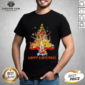 Original Freddie Mercury Happy Christmas Tree Shirt