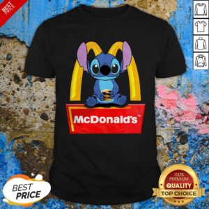Official Stitch Hug Hamburguesa McDonald_s Shirt