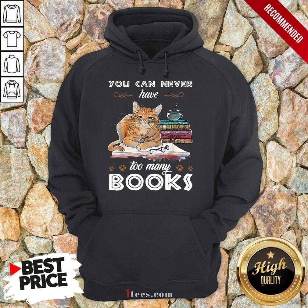 Ecstatic Cats Never Have Many Books Shirt