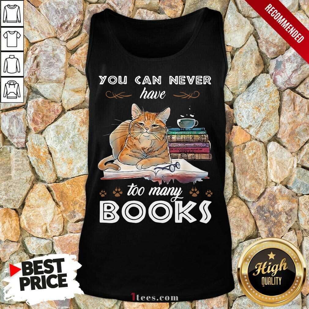 Ecstatic Cats Never Have Many Books Shirt