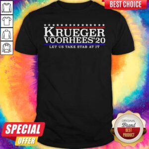 Nice Krueger Voorhees 20 Let Us Take Stab At It Shirt