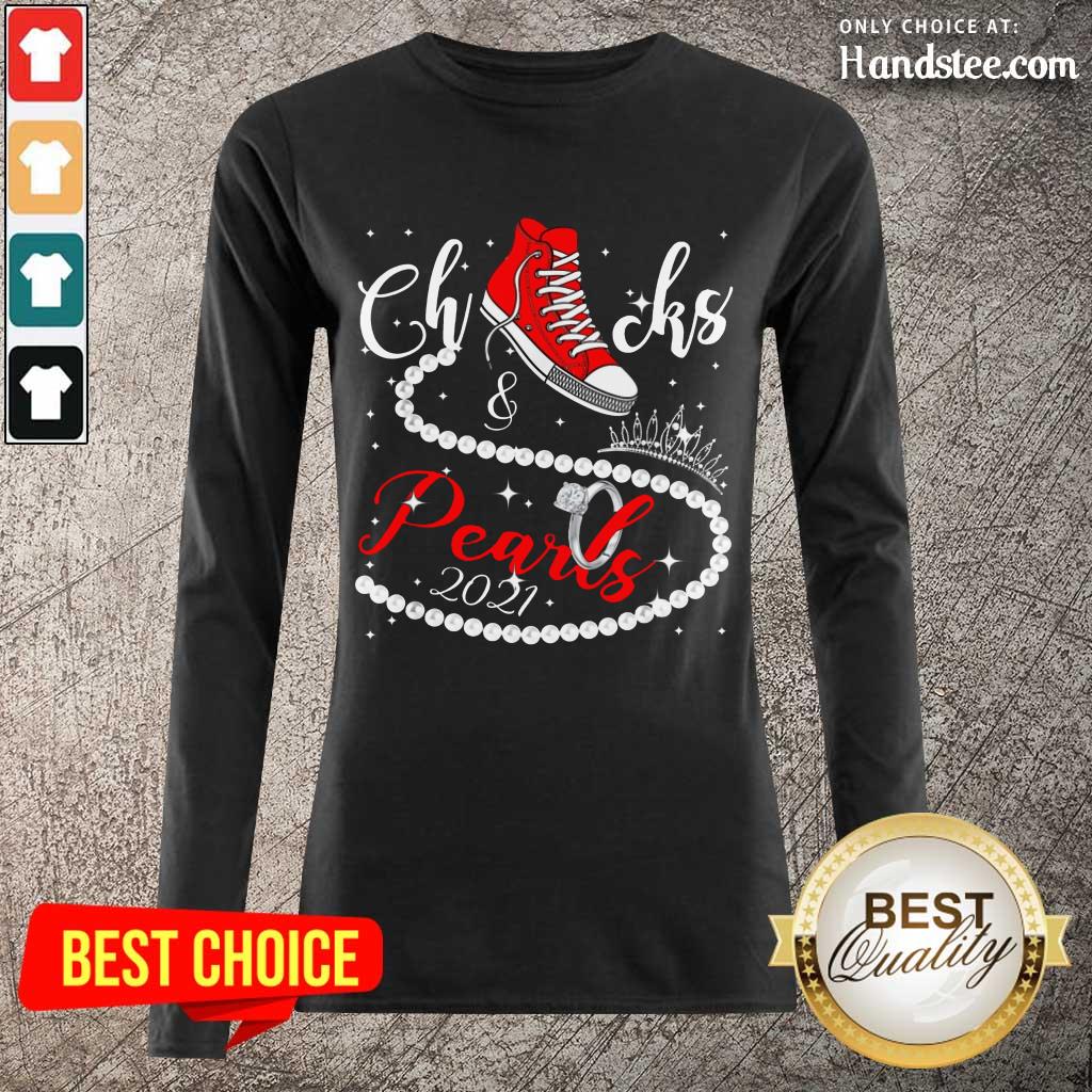 Excited Chucks And Pearls 2021 Shirt