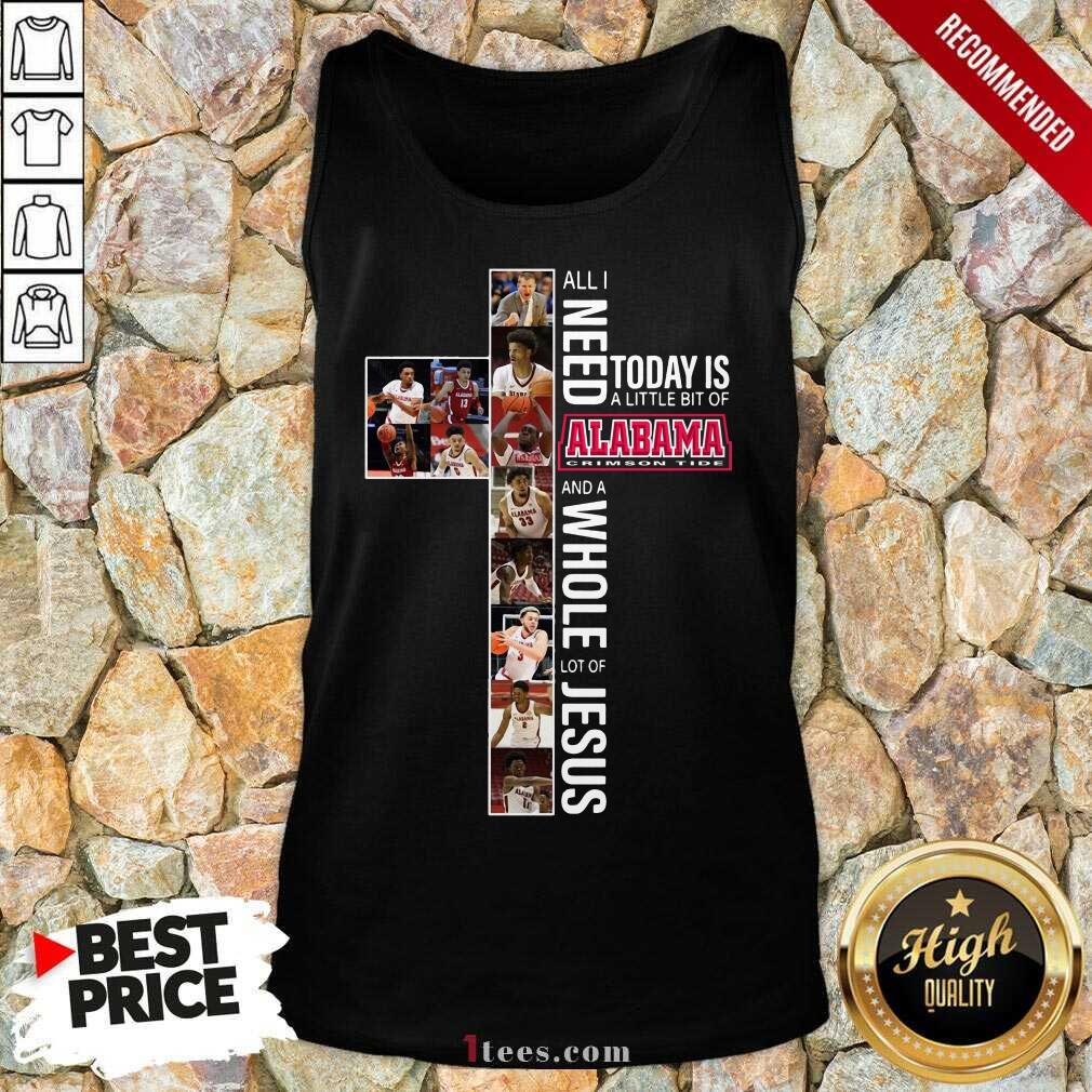 Excited Today Of Alabama Crimson Jesus Shirt