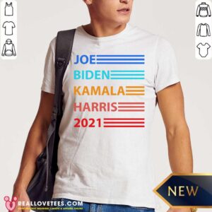 Colorful Joe Biden Kamala Harris Biden Harris 2021 Vintage Election Shirt