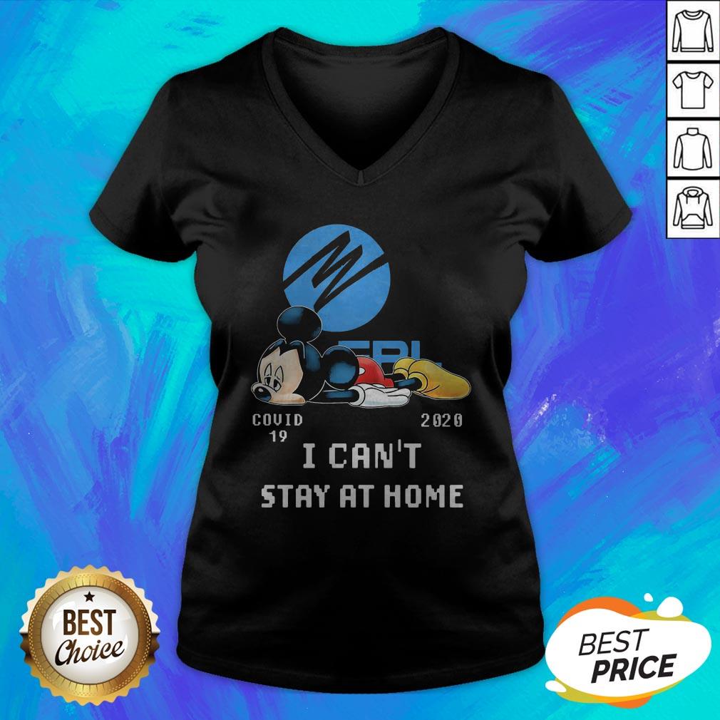 Florida Power And Light Mickey Mouse Covid 19 2020 I Can’t Stay At Home Shirt