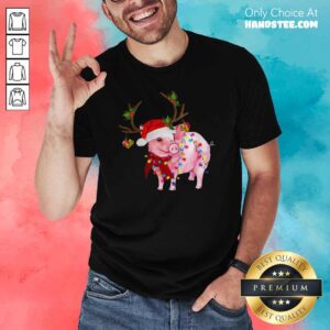 Negative Pig Gorgeous Reindeer 23 Christmas Shirt