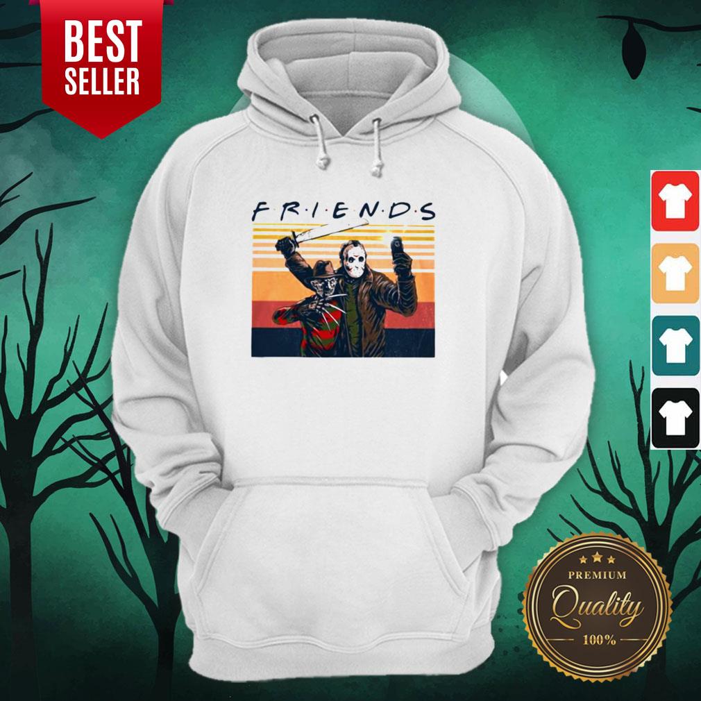 Freddy Krueger And Michael Myers Friends Vintage Retro Halloween Shirt