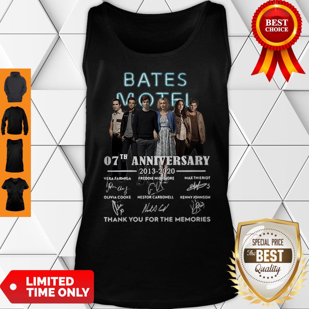 Official Bates Motel 07th Anniversary 2013-2020 All Signature Shirt