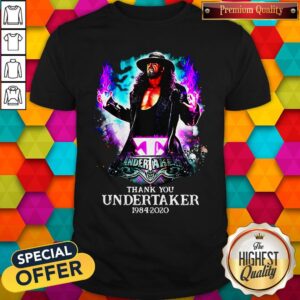 Thank You Undertaker 1984-2020 Shirt