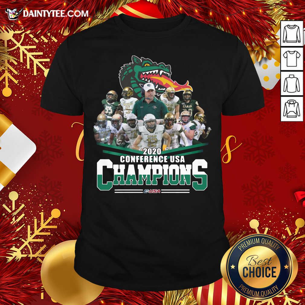 Funny 2020 Conference Usa Champions Usa Shirt