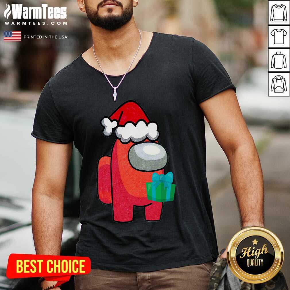 Funny Among Us Hat Santa Merry Christmas 2020 Shirt