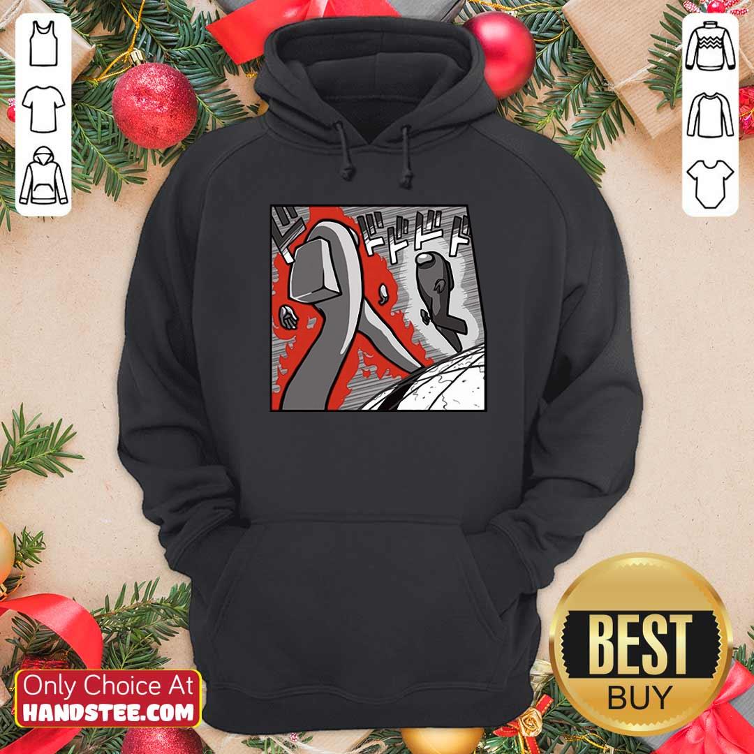 Funny Among Us Merch Store Among Us Menacing US Shirt