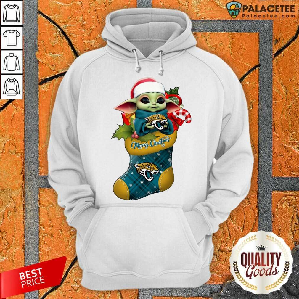 Funny Baby Yoda Hug Jacksonville Jaguars Ornament Merry Christmas 2020 Shirt