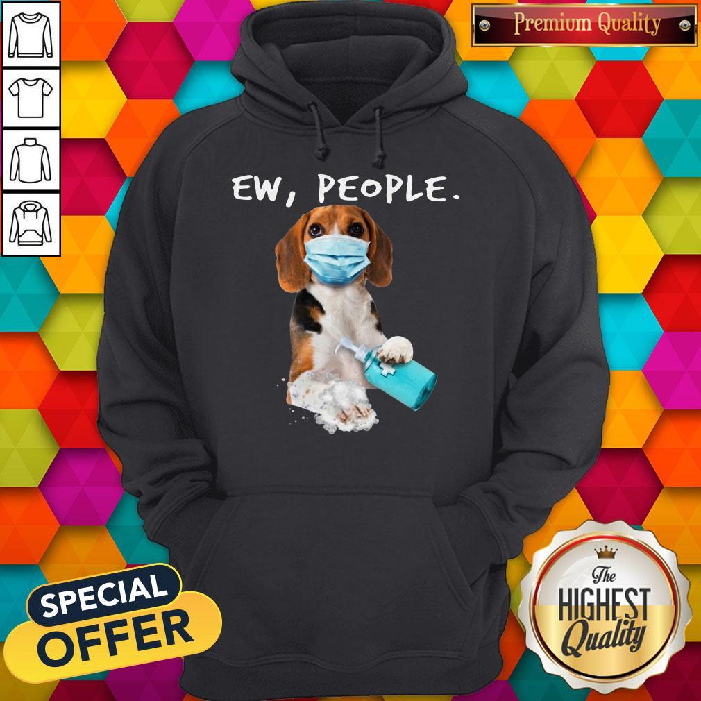 Funny Beagle Face Mark Ew People Shirt