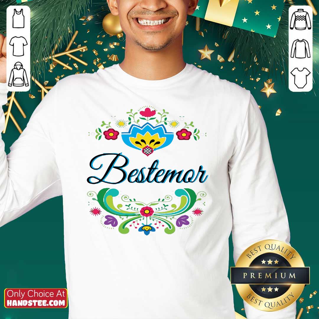 Funny Bestemor Norwegian Rosemaling Shirt