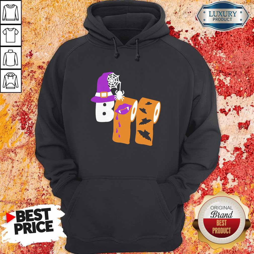 Funny Boo Witch Toilet Halloween Shirt
