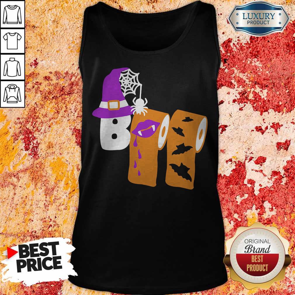 Funny Boo Witch Toilet Halloween Shirt
