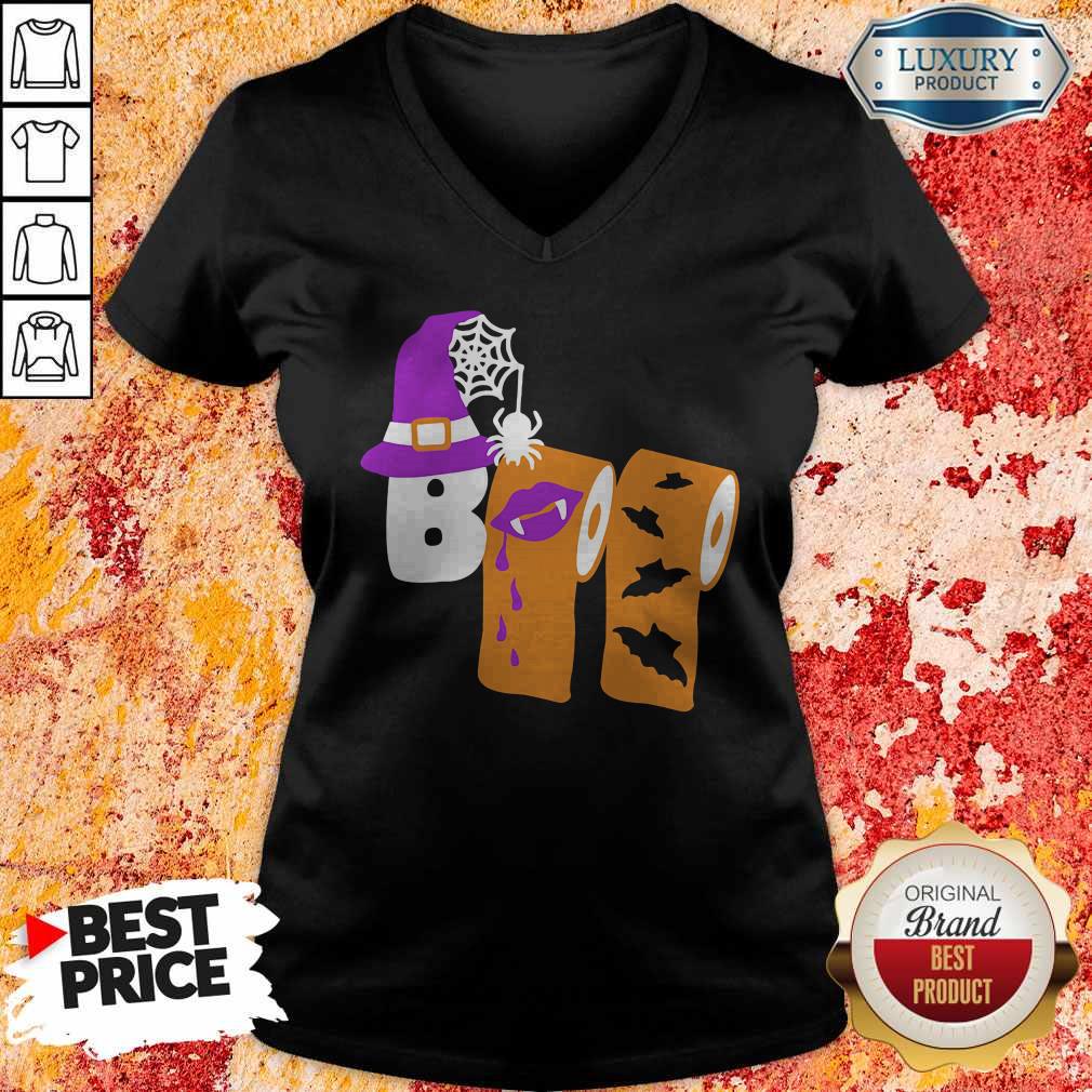 Funny Boo Witch Toilet Halloween Shirt