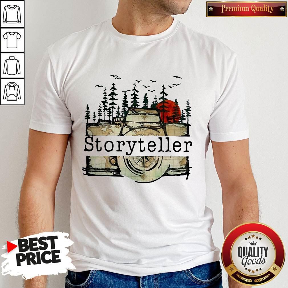 Funny Camera Storyteller Moon Shirt