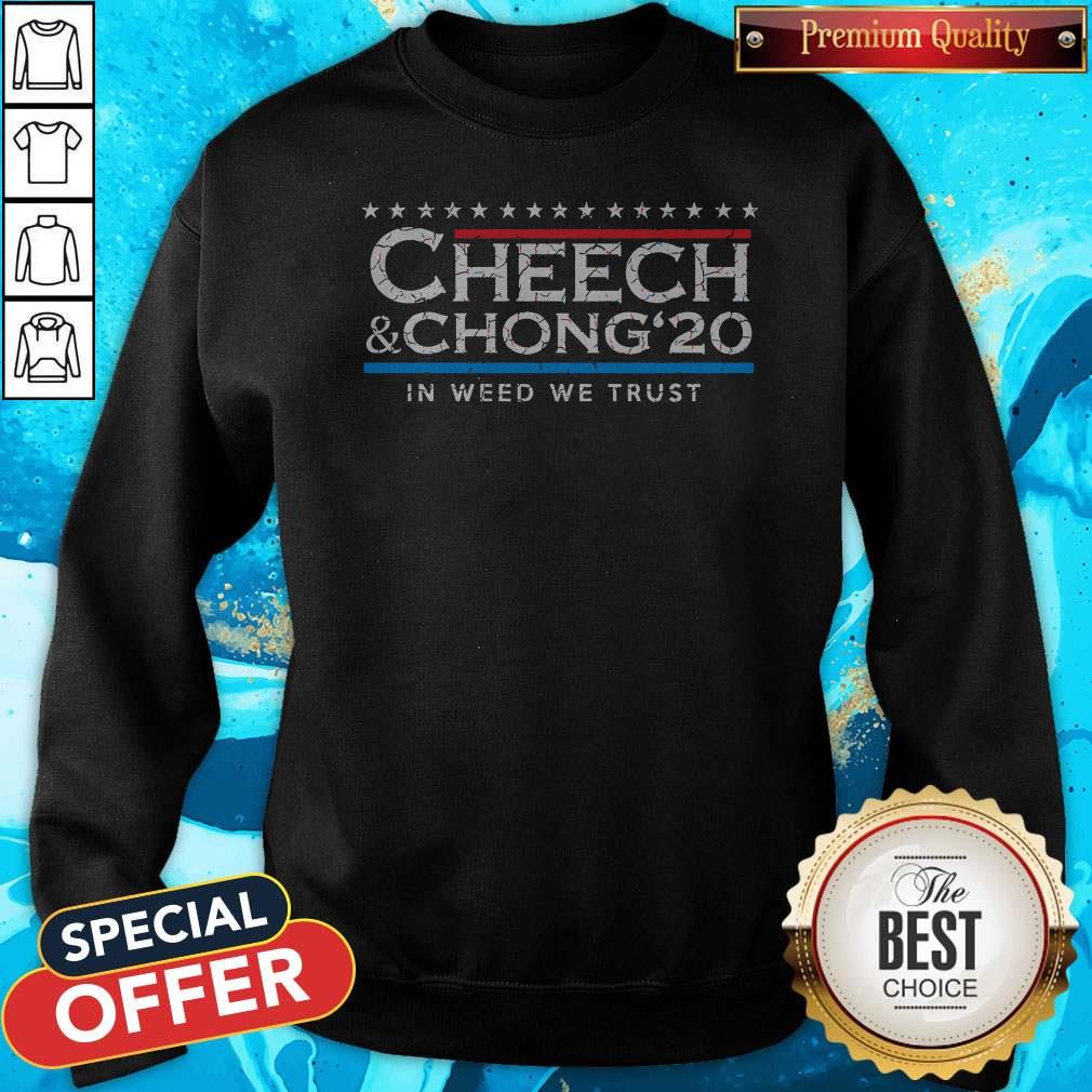 Funny Cheech’ Chong’ 20 In Weed We Trust Shirt