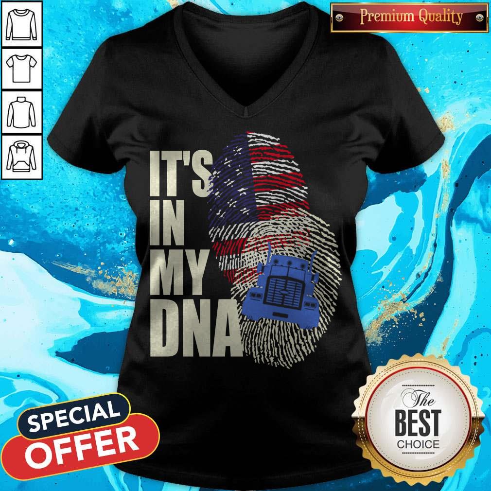 Funny Driver America It’s In My DNA Shirt