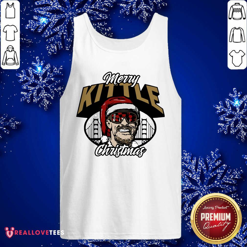 Funny George Kittle Merry Kittle Christmas Shirt