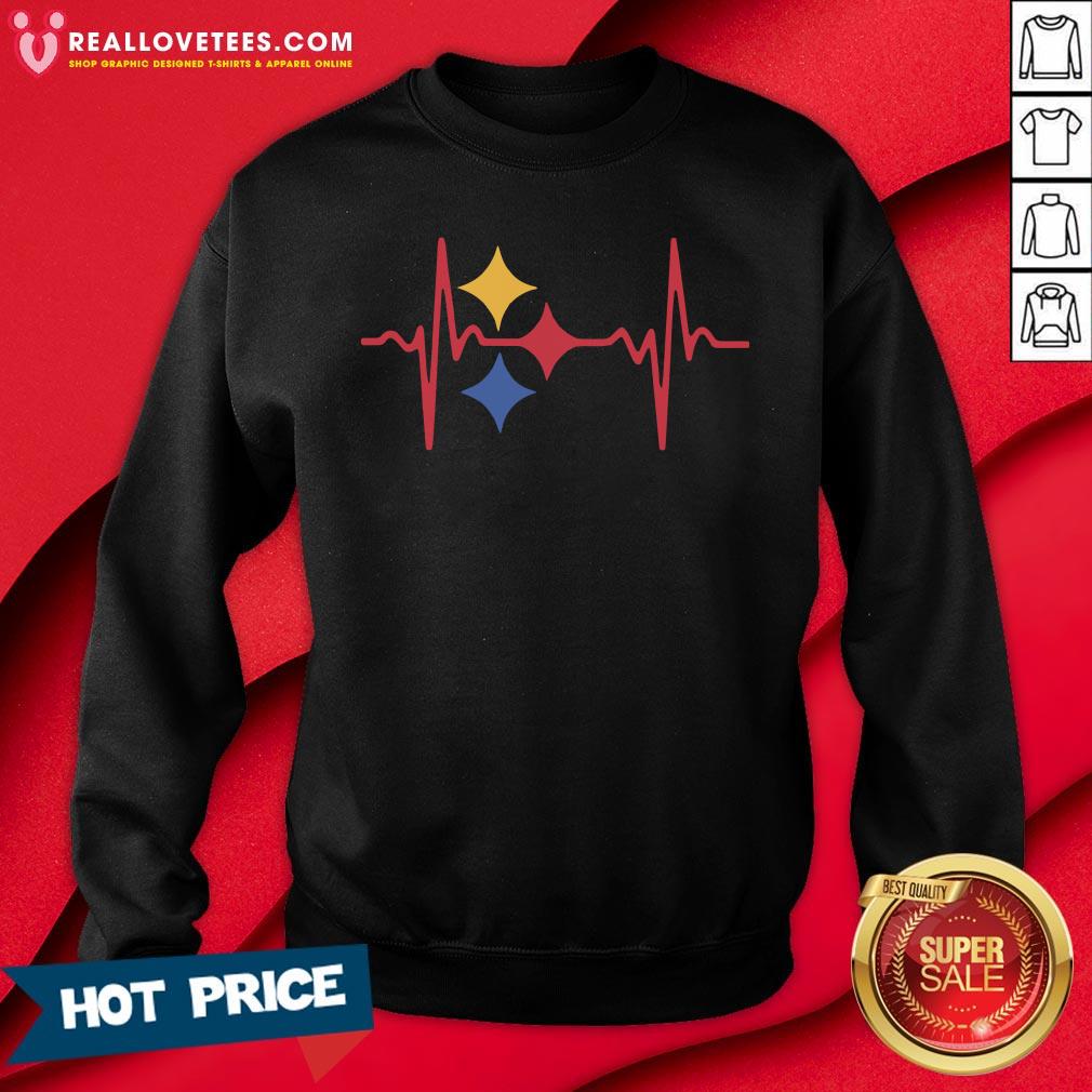 Funny Heartbeat Pittsburgh Steelers Shirt