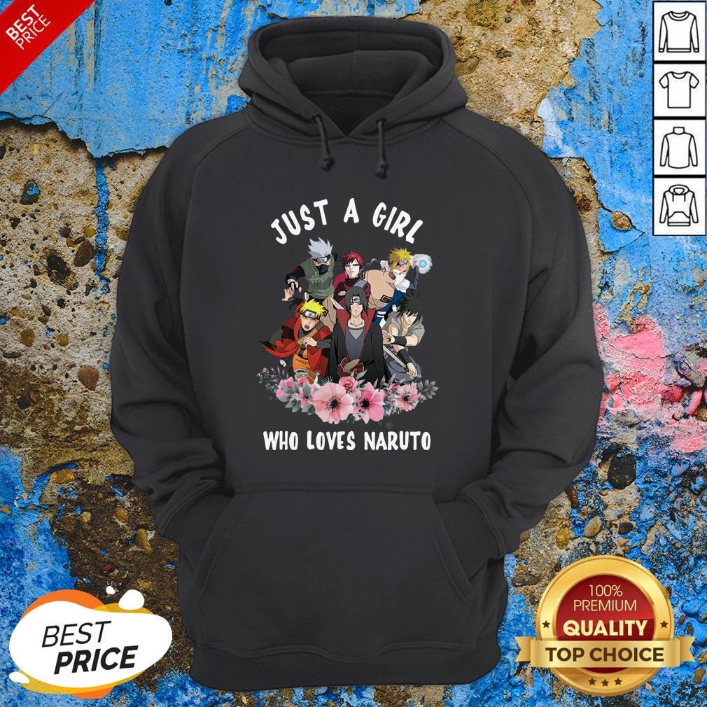 Funny Just A Girl Who Loves Naruto Shirt