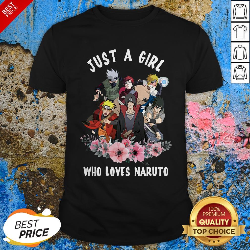 Funny Just A Girl Who Loves Naruto Shirt