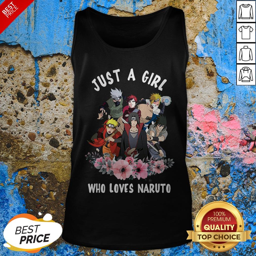 Funny Just A Girl Who Loves Naruto Shirt