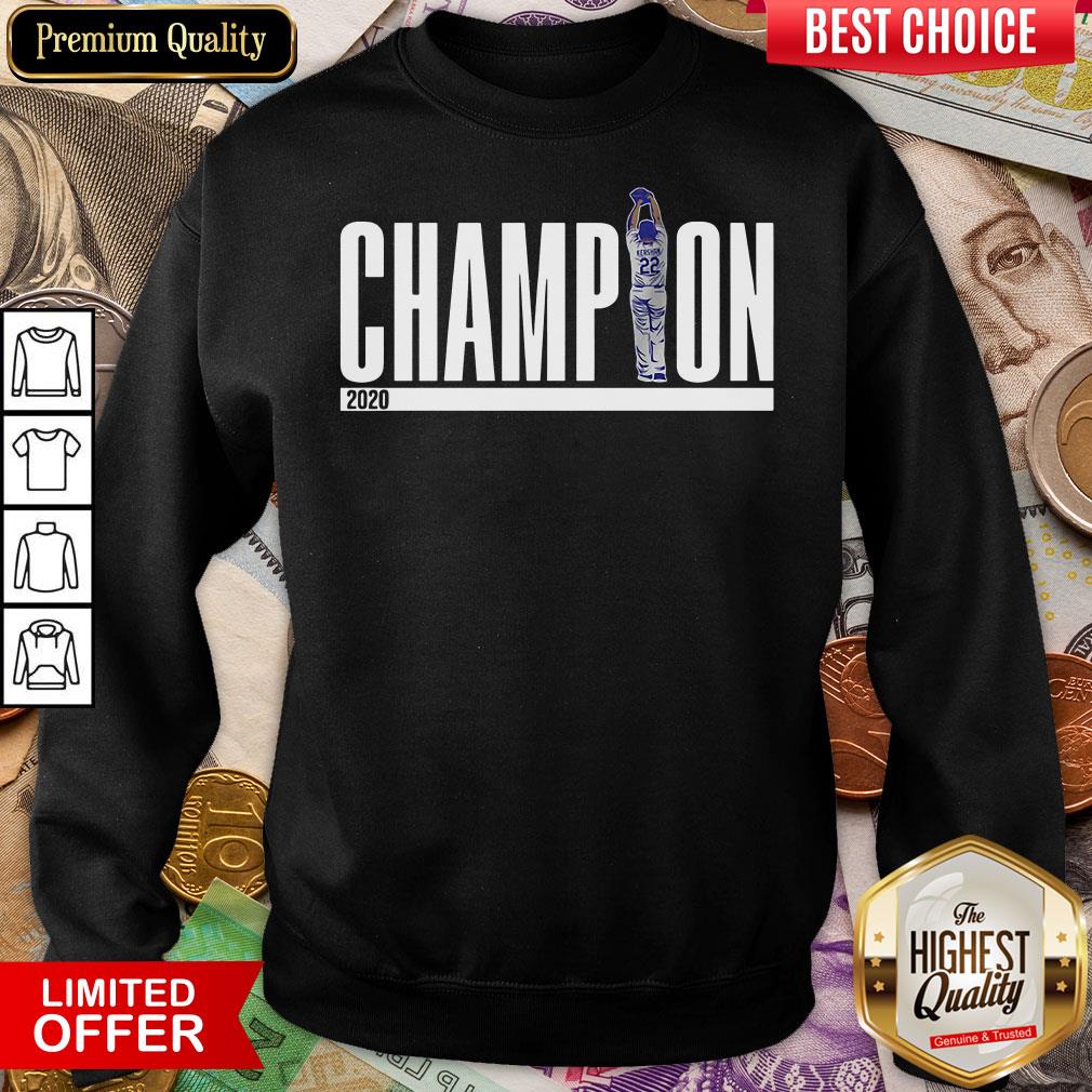 Funny Kershaw 22 Champion 2020 Shirt