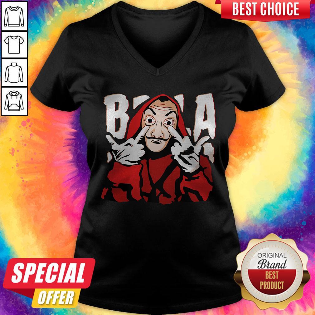 Funny La Casa De Papel Stickers Shirt