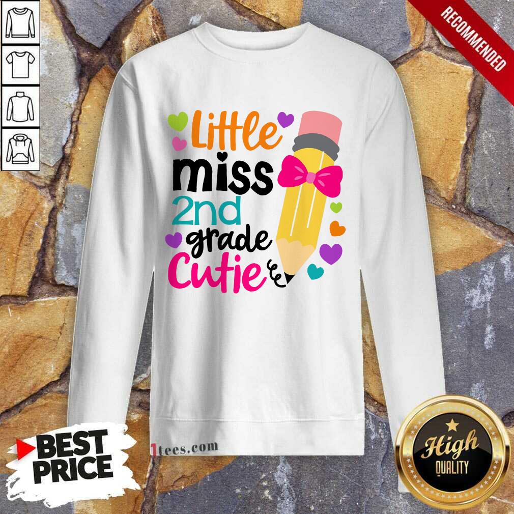 Funny Little Miss 2Nd Grade Cutie Shirt