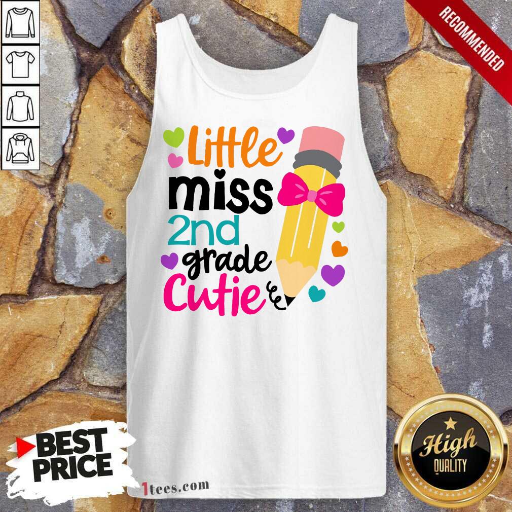Funny Little Miss 2Nd Grade Cutie Shirt