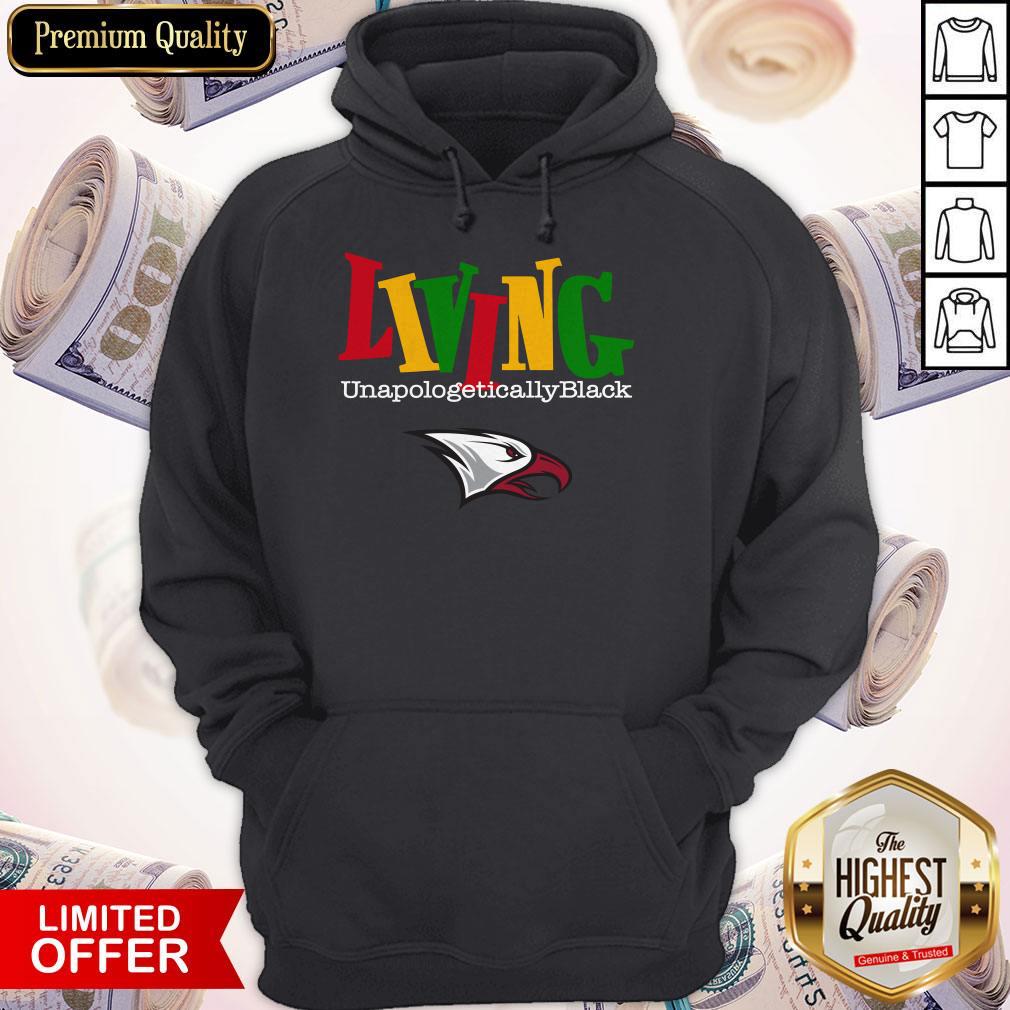 Funny Living Unapologetically Black NNCU Eagles Shirt